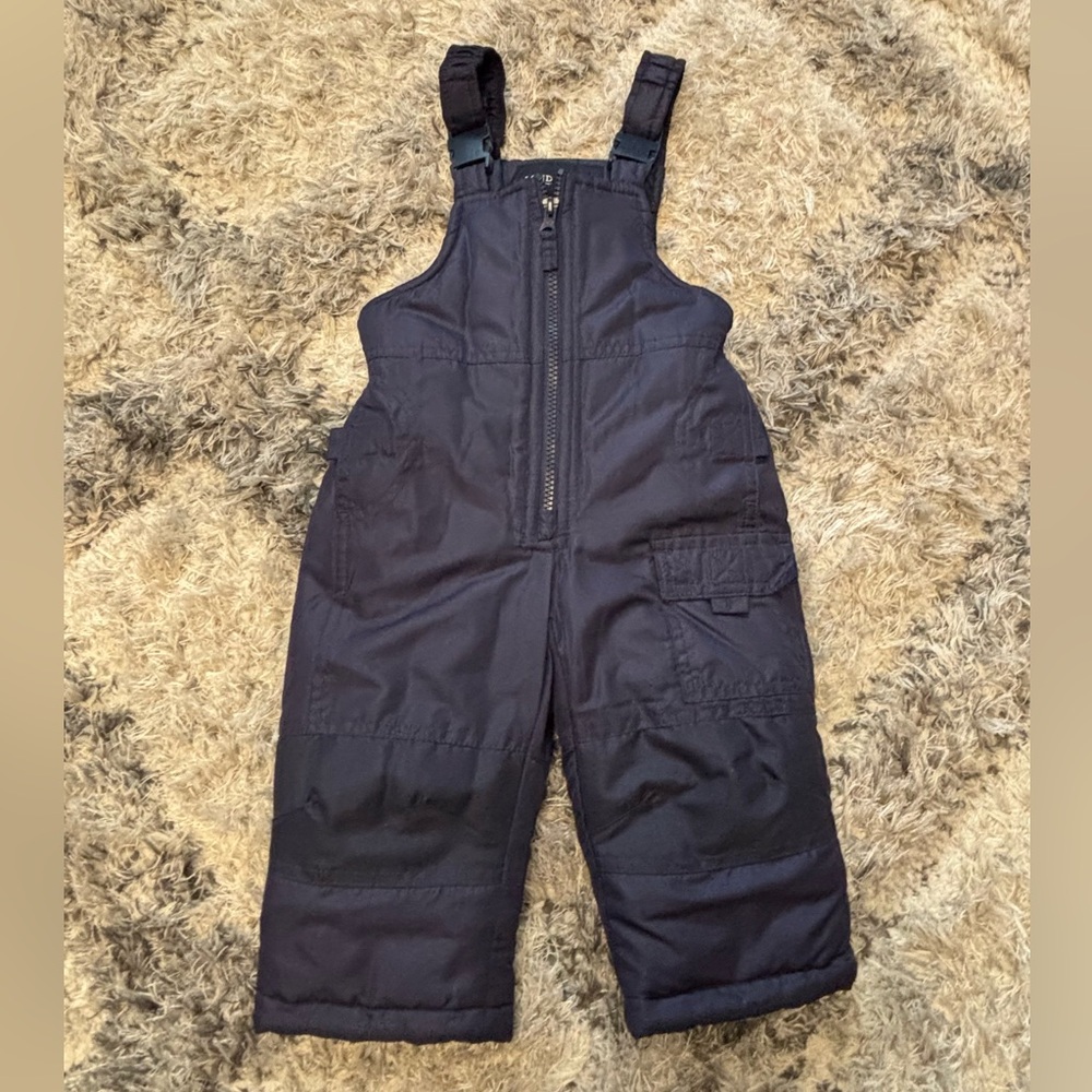 London Fog Dark Blue Kids Overalls